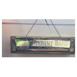 Advertising Marine Band M. Hohner harmonica-