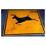 Deer crossing sign-36x36