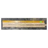 4 advertising yard sticks