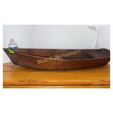 Folk Art canoe