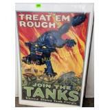 Treatï¿½em Rough advertising poster-24x36