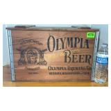 Olympia Beer box