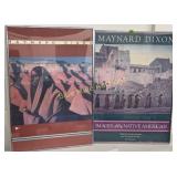 2 framed Maynard Dixon-28x20