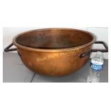 Large Brass / Copper cauldron, hand forged