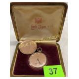 Pocket Watch 14k Lord Elgin 543, 21 Jewel-