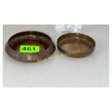 Sterling on bronze-American Heintz Art Metal