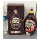 Hersheyï¿½s Syrup radio w/box