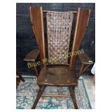 Old Hickory Paddle Chair-43'tall,29'across