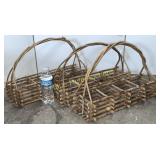 3 twig basket 4 hole plant starters