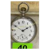 Pocket Watch Seth Thomas 15 Jewel case#228397-