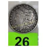 Silver 1896 Morgan Dollar