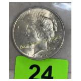 Silver 1922 Peace Dollar