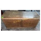 Blanket chest-23'tall,19ï¿½deep,45ï¿½across-locked &