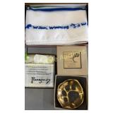 Wy flag, case brass bear print, Heart was in the