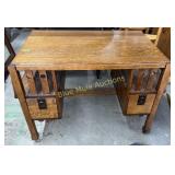 Antique Mission Oak Desk-30'tall,27ï¿½deep,41ï¿½across