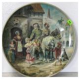 Falstaff round advertising tray-24'diameter