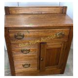 Antique oak washstand-30'tall,15ï¿½deep,30ï¿½across
