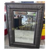 Hanging beveled mirror-49x30