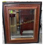 Beveled hanging mirror-34x30