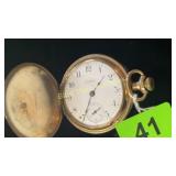 Pocket Watch 17Jewel Elgin case #14133419