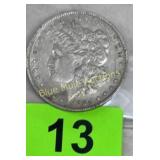 Silver 1884-O Morgan Dollar