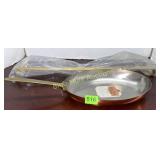 New Revere Ware copper/stainless steel oval