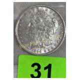 Silver 1896 Morgan Dollar
