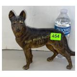 Vintage dog door stop