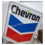 Old Chevron hanging sign