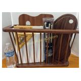 Magazine holder & art items