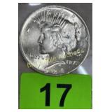 Silver 1924 Peace Dollar
