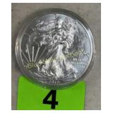 Silver 2012 Eagle Dollar