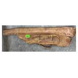 Vintage leather gun scabbard