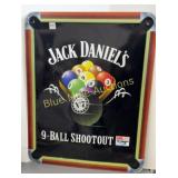 Jack Danielï¿½s tin advertising sign-21x27