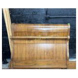 Full size bed w/rails-rough-headboard-47ï¿½tall &