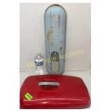 Vintage metal dispenser & lid