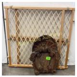 Antique wood carved sconce-15'tall & childï¿½s