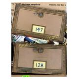Vintage post office box doors 7-11x6