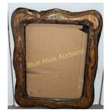 Wood carved frame 26x24