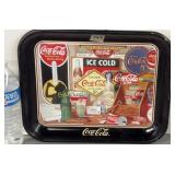 Through the Years Coca-Cola tray