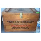 Winchester Ammo wood box