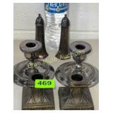 Candle holders & S&P shakers