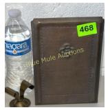 Roy Croft bookend & matchbox holder