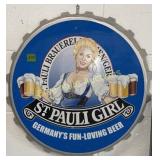 German Beer bottle cap advertising-19'diameter