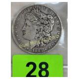 Silver 1883-O Morgan Dollar