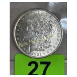 Silver. 1921 Morgan Dollar
