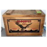 Hi-Power wood shell box
