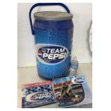 Pepsi cooler & advertising items