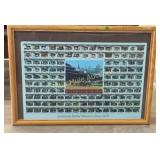 Framed Kentucky Derby Winners Since 1875 poster