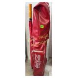 Coca-Cola golf bag & clubs